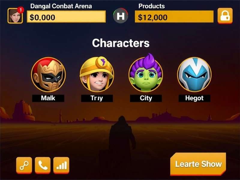 Dangal Combat Arena Character Selection